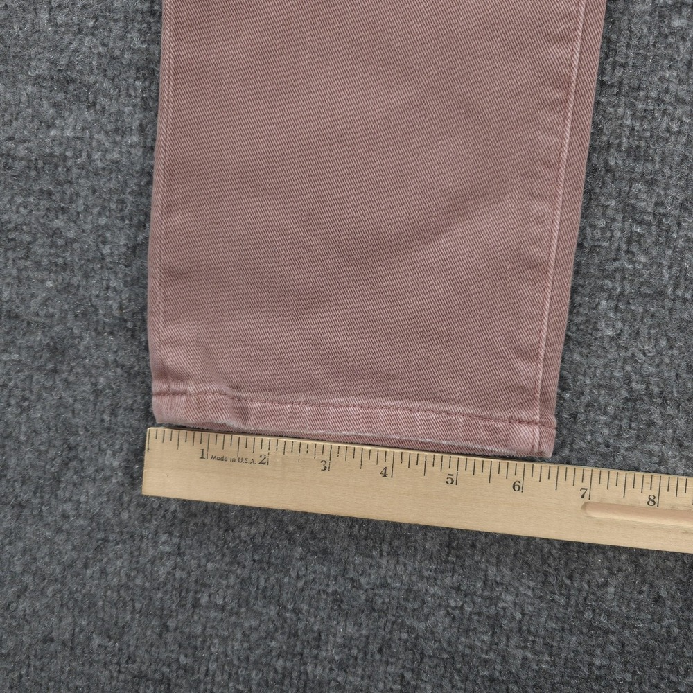 AG Jeans Mens 29x33 Pink Wild Rose Denim Tellis Modern Slim Stretch Casual NEW - Picture 13 of 15